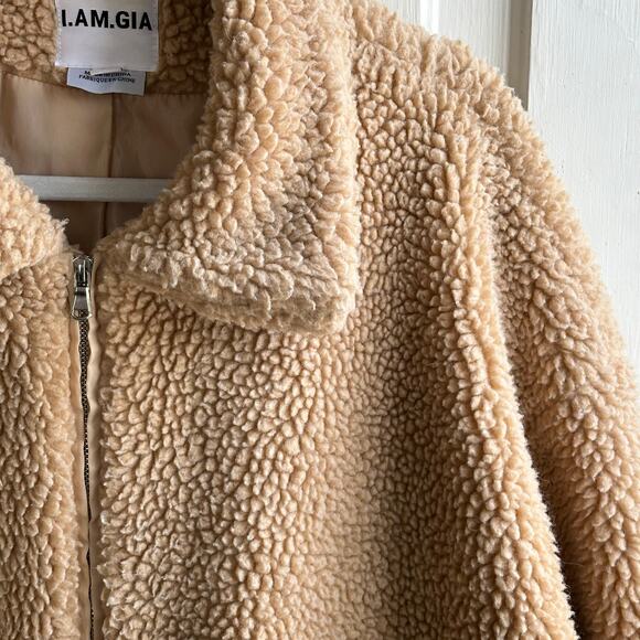 I.AM.GIA Pixie Teddy Jacket in Carmel - Picture 4 of 8